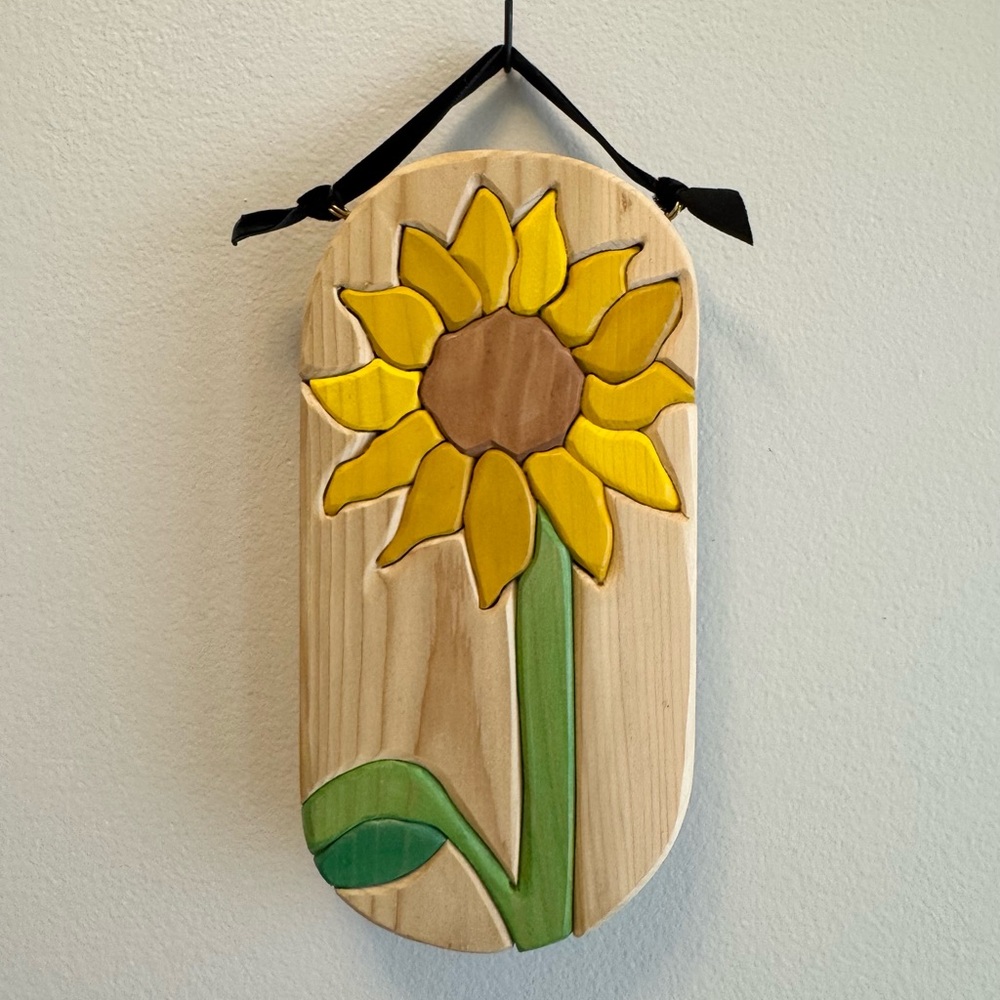 Sunflower Wooden Wall Decor
